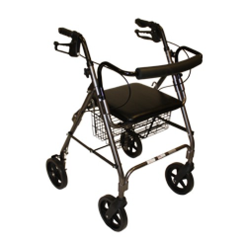 Roscoe Deluxe Rollator with Padded Seat, 8