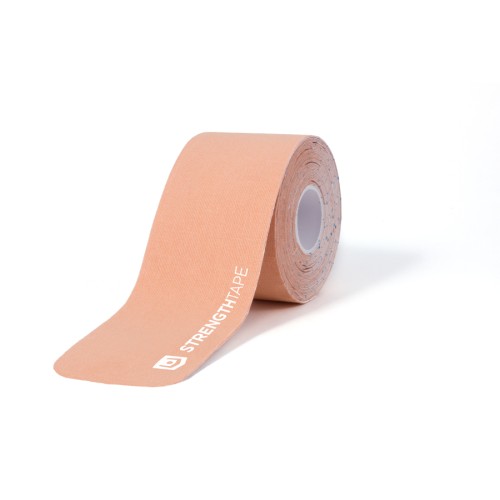 Roscoe STRENGTHTAPEВ Kinesiology Tape 5m Precut Roll, Beige - Price per Each