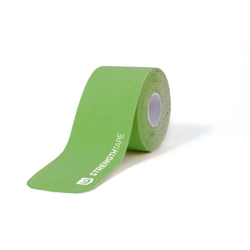 Roscoe STRENGTHTAPEВ Kinesiology Tape 5m Precut Roll, Green - Price per Each