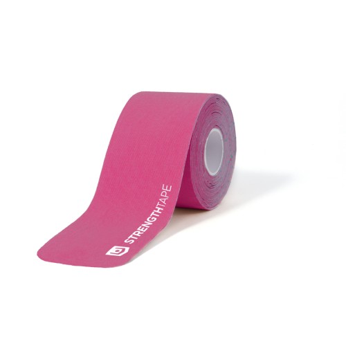 Roscoe STRENGTHTAPEВ Kinesiology Tape 5m Precut Roll, Pink - Price per Each