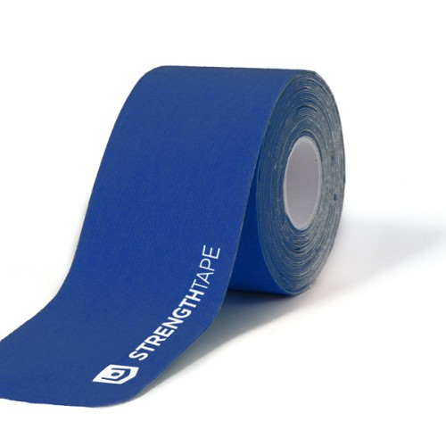 Roscoe STRENGTHTAPEВ Kinesiology Tape 5m Precut Roll, Royal Blue - Price per Each