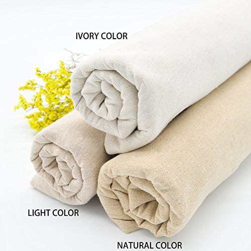 Ivory Linen Needlework Embroidery Fabric Cross Stitching Aida Clot...