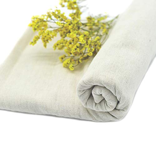 Ivory Linen Needlework Embroidery Fabric Cross Stitching Aida Clot...