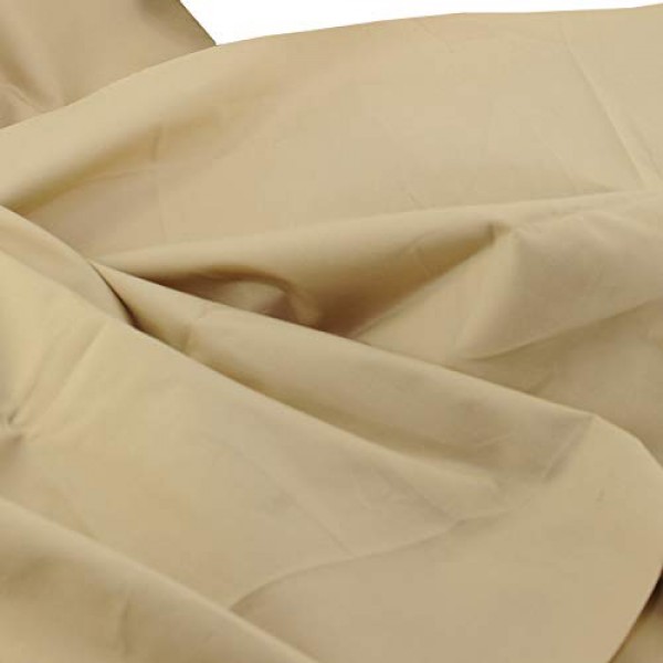 Pre-Cut Quilting Cotton Fabric Light Khaki Color,Good Quality Craf...