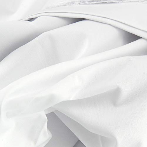 Rose Flavor Cotton Muslin Fabric 4.5 OZ 58 Inches Wide 3 YardsWhite