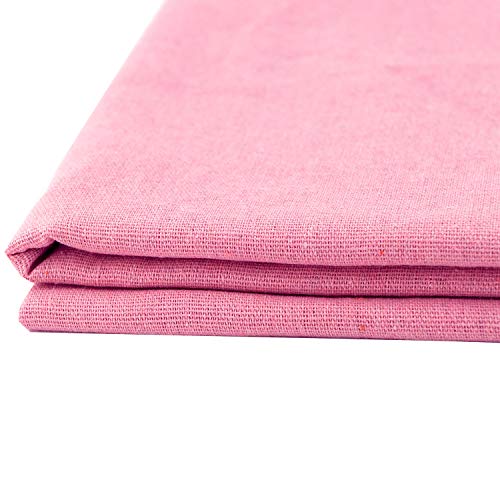 Rose Flavor Pre-Cut Quilting Linen Fabric,Craft Cloth,DIY for Sewi...