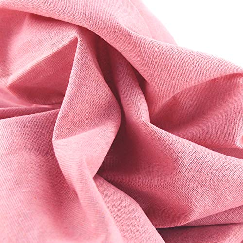 Rose Flavor Pre-Cut Quilting Linen Fabric,Craft Cloth,DIY for Sewi...