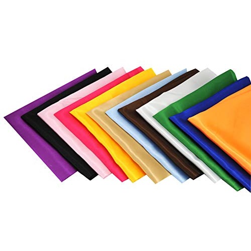 Rose Flavor Satin Fat Quarters Pre-Cut Quilting Assortments for Se...