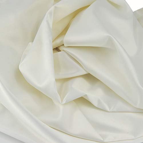 Stretch Satin Fabric White Color for Wedding Dress Decoration DIY ...