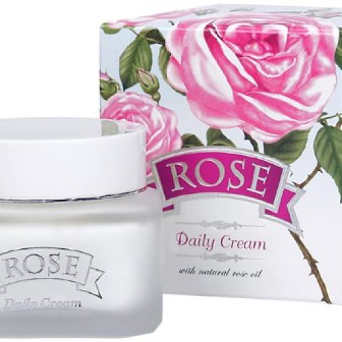 Daily Cream ROSE-With Natural Rose Oil, 50ml