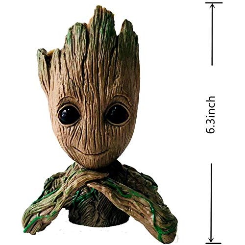 Flowerpot Treeman Baby Groot Succulent Planter Cute Green Plants F...