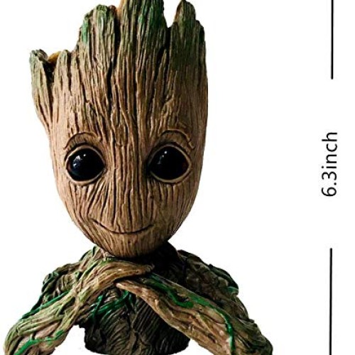 Flowerpot Treeman Baby Groot Succulent Planter Cute Green Plants F...