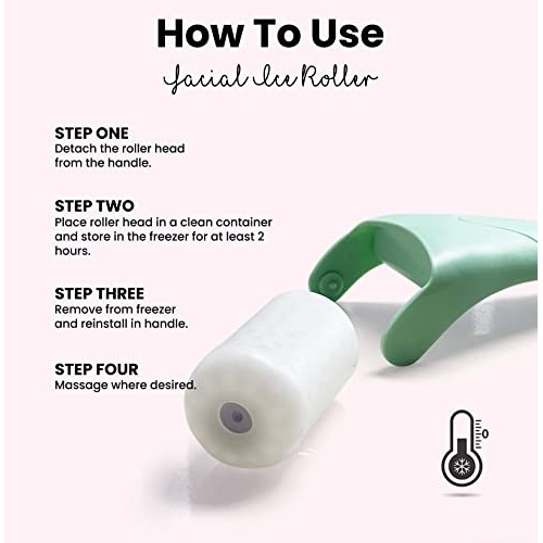 ROSELYNBOUTIQUE Cryotherapy Ice Roller for Face Wrinkles Massager ...