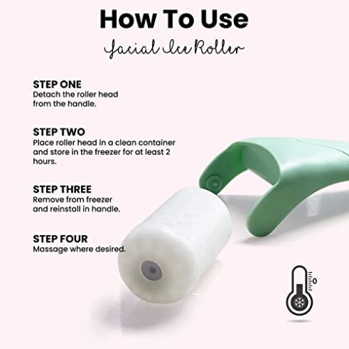 ROSELYNBOUTIQUE Cryotherapy Ice Roller for Face Wrinkles Massager ...
