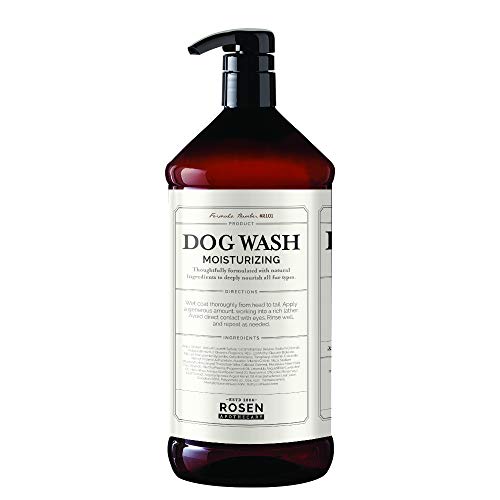 Rosen Apothecary Moisturizing Dog Wash 5-in-1 for Cleansing, Condi...