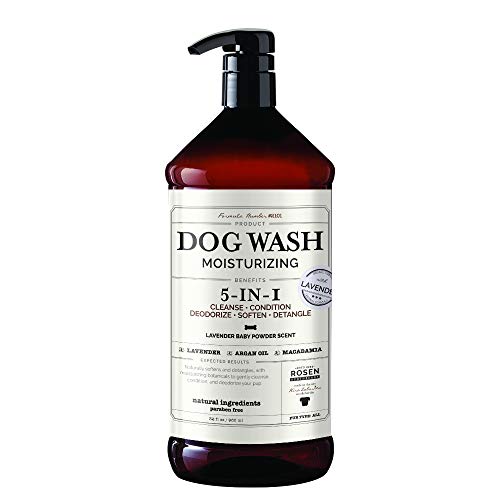 Rosen Apothecary Moisturizing Dog Wash 5-in-1 for Cleansing, Condi...