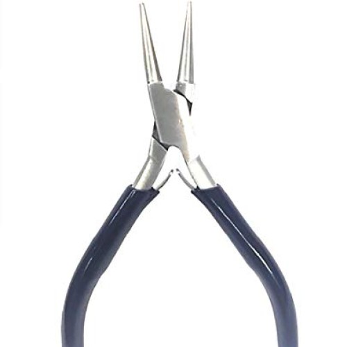 Slim Stainless Steel Fine Round Nose Pliers for Jewelry
