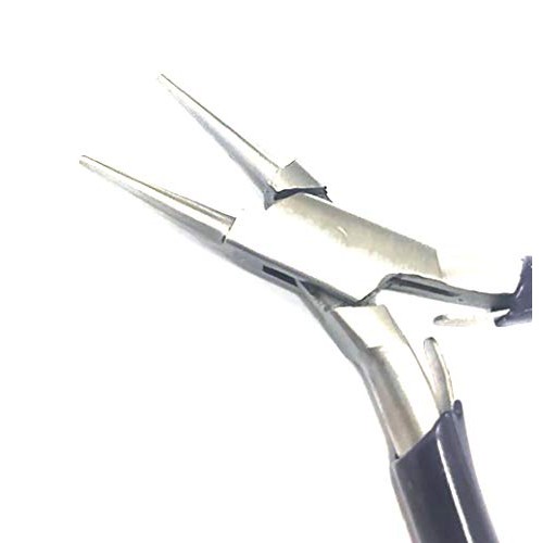 Slim Stainless Steel Fine Round Nose Pliers for Jewelry