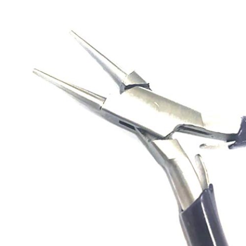 Slim Stainless Steel Fine Round Nose Pliers for Jewelry