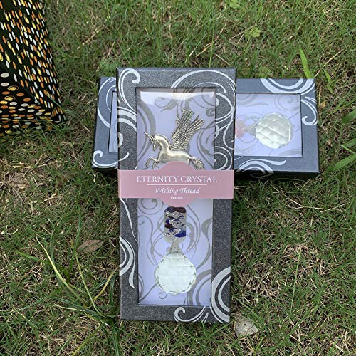 Rosleanny Crystal Garden Suncatcher Hanging Crystals Ornament for ...