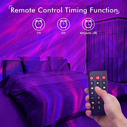 Rossetta Star Projector, Galaxy Projector for Bedroom, Bluetooth S...