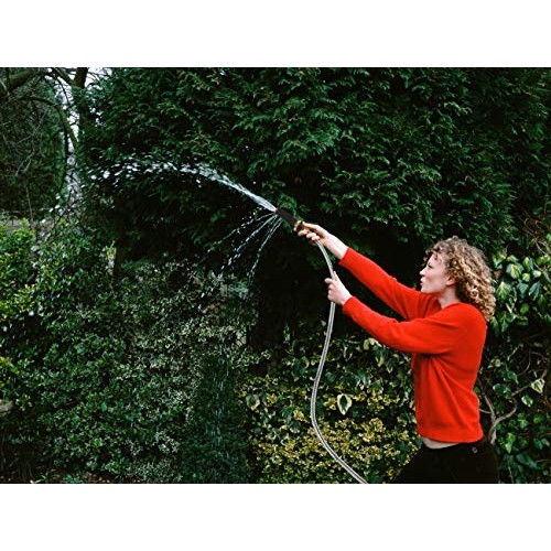 Rosy Earth Metal Garden Hose 50 ft - Stainless Steel Collapsible H...