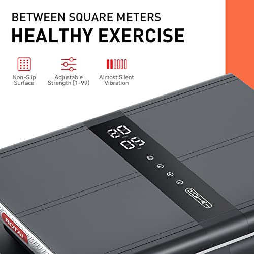 ROTAI Vibration Plate, Vibrate Fitness Platform Home & Gym Exercis...