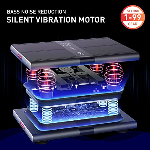 ROTAI Vibration Plate, Vibrate Fitness Platform Home & Gym Exercis...