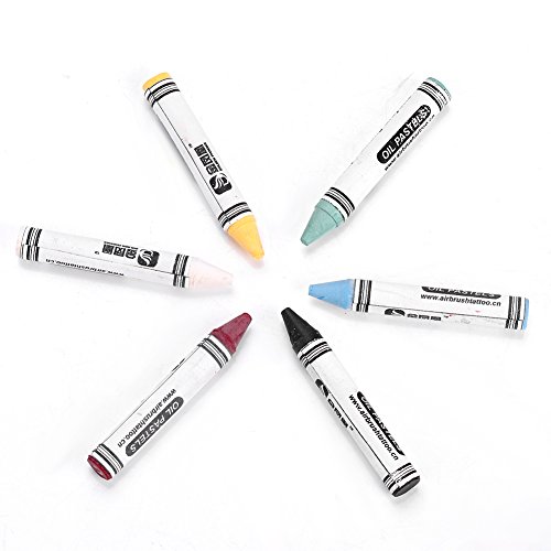 Rotekt 6 Colors Neon Body Paint Crayons Pigment Children Kids Face...