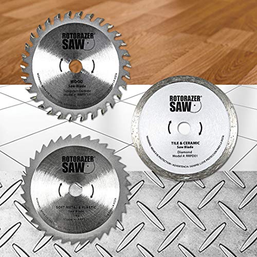 Rotorazer Platinum Compact Circular Saw Set - Extra Powerful - Dee...