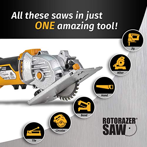Rotorazer Platinum Compact Circular Saw Set - Extra Powerful - Dee...