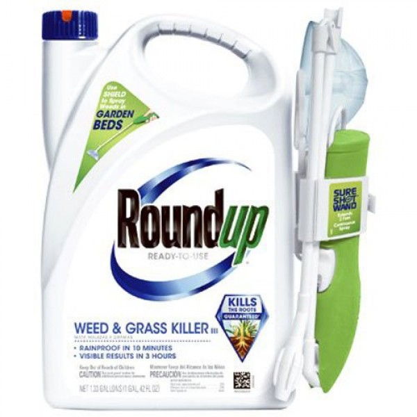 Roundup Ready to Use Weed and Grass Killer, 1.33 gallons
