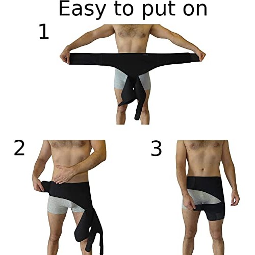 Hip Brace - Thigh Hamstring Sciatica Pain Relief Brace - Compressi...