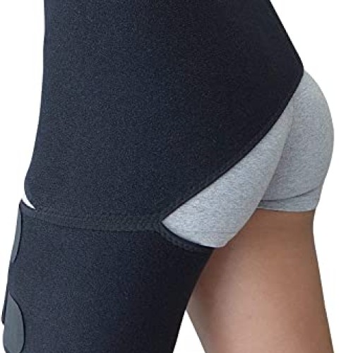 Hip Brace - Thigh Hamstring Sciatica Pain Relief Brace - Compressi...