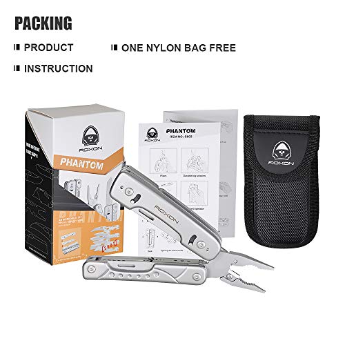 ROXON S802 Phantom Multi Tool Pliers and scissors with Replaceable...