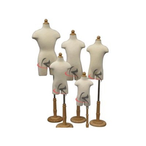 JF-11C12T ROXY DISPLAY 12 yrs old Child Body Form white jersey f...