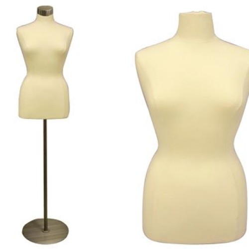 Jf-f14/16w+BS-04 Roxy Display Female Body Form white with round ...