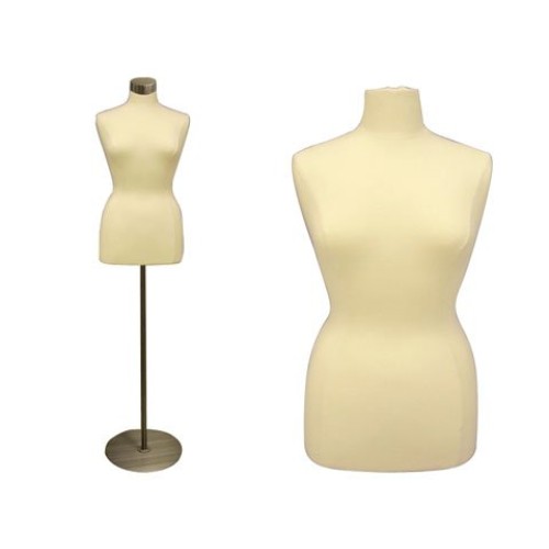 Jf-f14/16w+BS-04 Roxy Display Female Body Form white with round ...