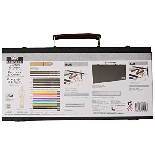 ROYAL BRUSH Essentials Art Sketching and Drawing Artist Set for Be...