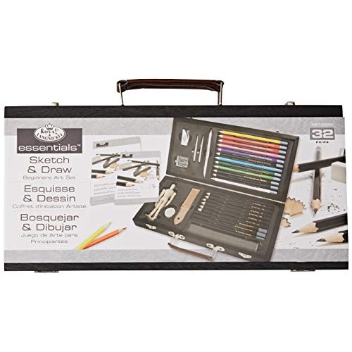 ROYAL BRUSH Essentials Art Sketching and Drawing Artist Set for Be...
