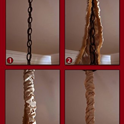 Royal Designs CC-1-LB Beige Cord & Chain Cover 4 Linen Fabric Tou...