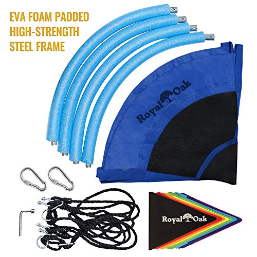 Saucer Tree Swing ,Giant 40 Inches with Carabiners and Flags, 700 ...