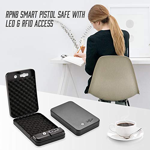 RPNB Safe,California DOJ Certified Safe, Smart Pistol Safe...