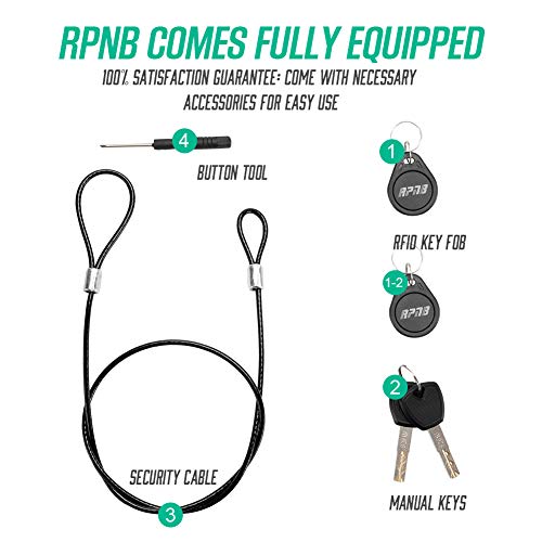 RPNB Safe,California DOJ Certified Safe, Smart Pistol Safe...