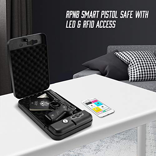 RPNB Safe,California DOJ Certified Safe, Smart Pistol Safe...