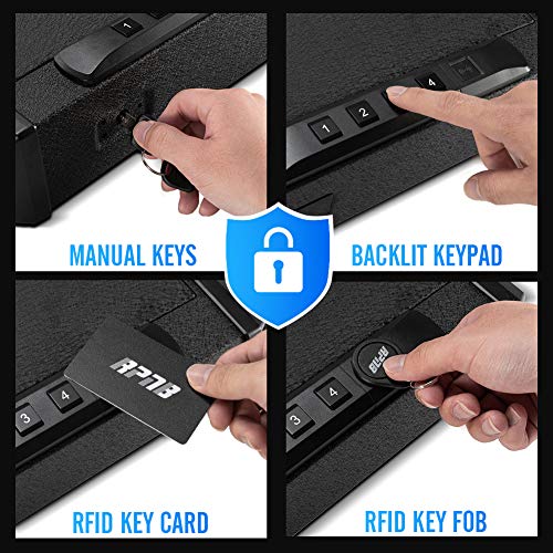 RPNB Safe, Quick-Access Firearm Safety Device with RFID Lock, ...