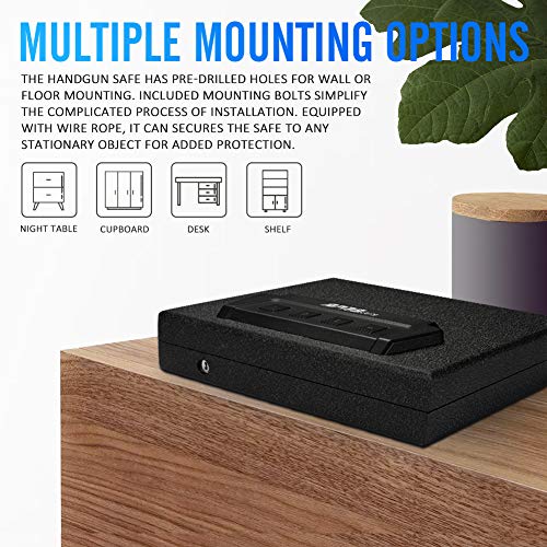 RPNB Portable Security Safe, Quick-Access Dual Firearm Safety Devi...