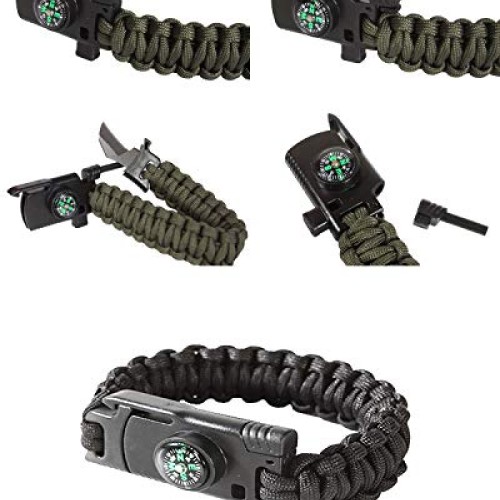 RS RIFLE SLING Traditional 2-Point 550 Paracord Complete Bundle | ...