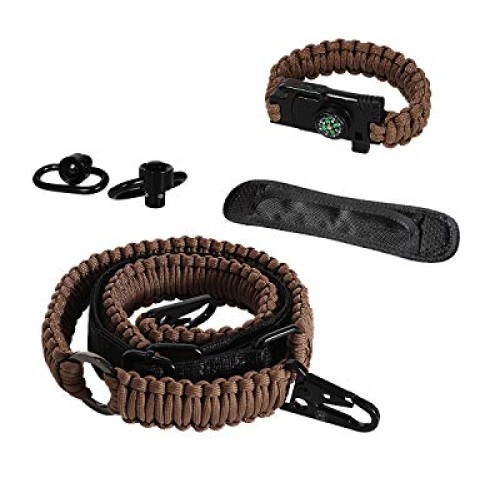 RS RIFLE SLING Traditional 2-Point 550 Paracord Complete Bundle | ...