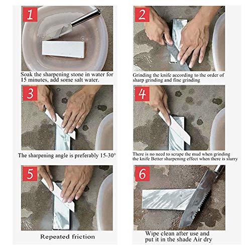 Knife whetstone,Knife Sharpening Stone Kit, stone sharpener,1000/6...